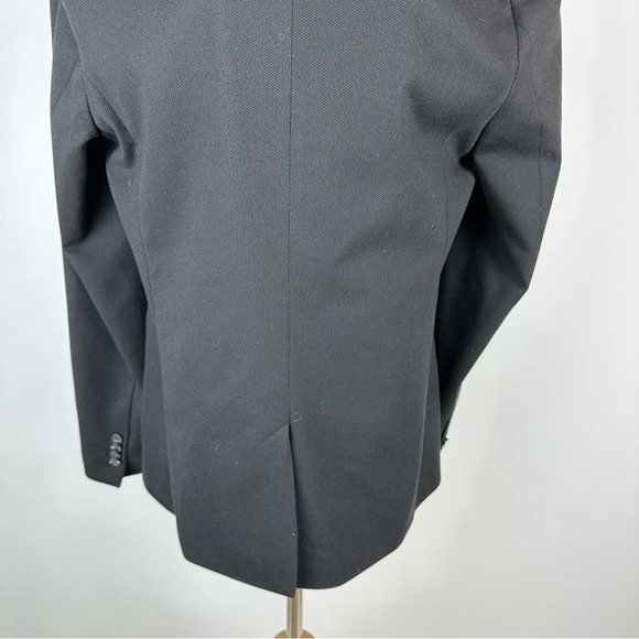 ZARA Essentials Daily Outfit Black Two Button Blazer Size XL - Picture 6 of 8